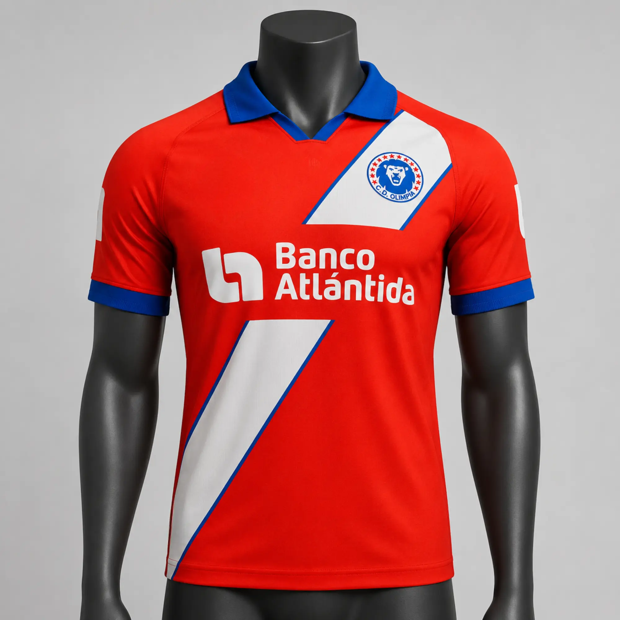 CD Olimpia 2026-27 Away Soccer Jersey - Full Print Logo