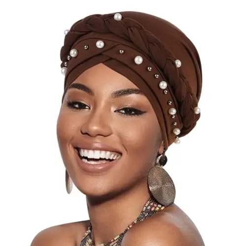 1 Pack Twisted Braid A: Pearls Coffee