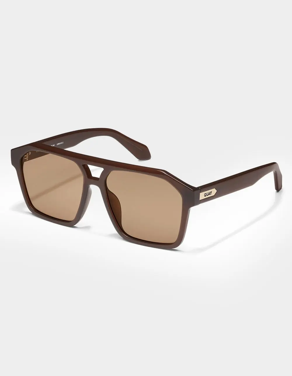 QUAY AUSTRALIA Soundcheck Sunglasses, Brown QUAY AUSTRALIA Soundcheck Sunglasses, Brown