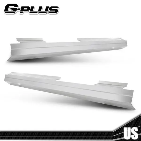 Rocker Panels Fit For 2007 2008-2013 Chevy Silverado Sierra 62.99" Extended Cab G-PLUS