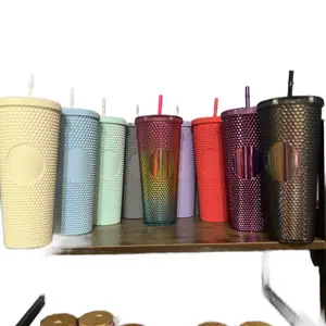 24oz studded cup