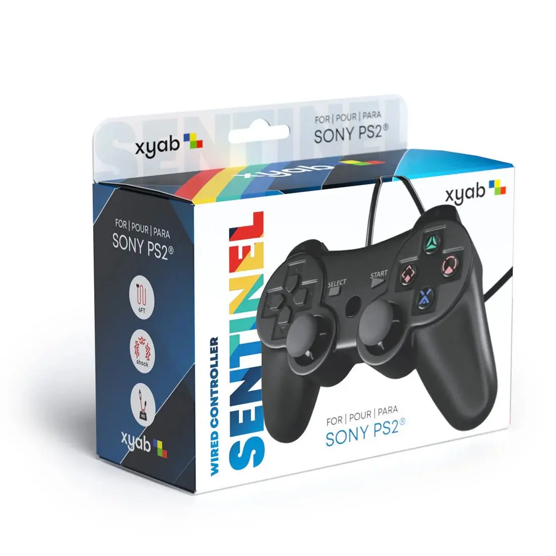 XYAB: Sentinel - Wired PS2 - Black [Controller]