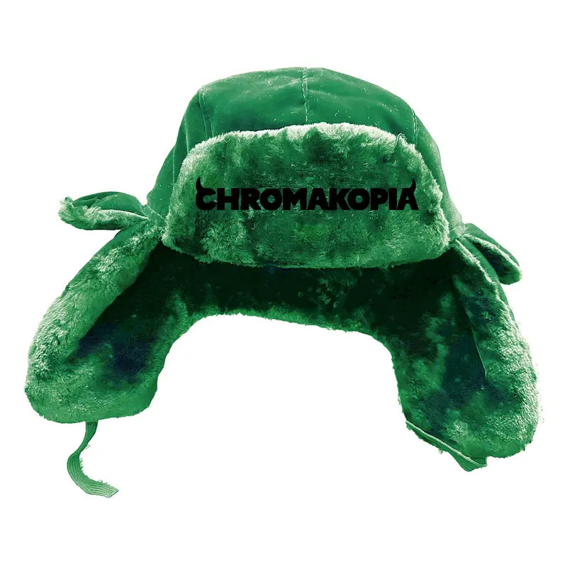 3D HORNED WEATHER REPORT EMBROIDERED USHANKA Winter Skull Cap