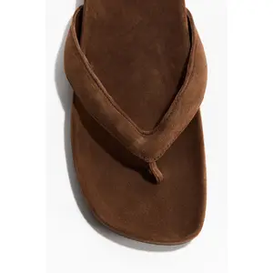 H&M Leather flip-flops
