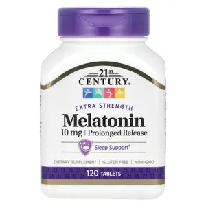 21st Century Melatonin, Prolonged Release, 10 mg, 120 Tablets