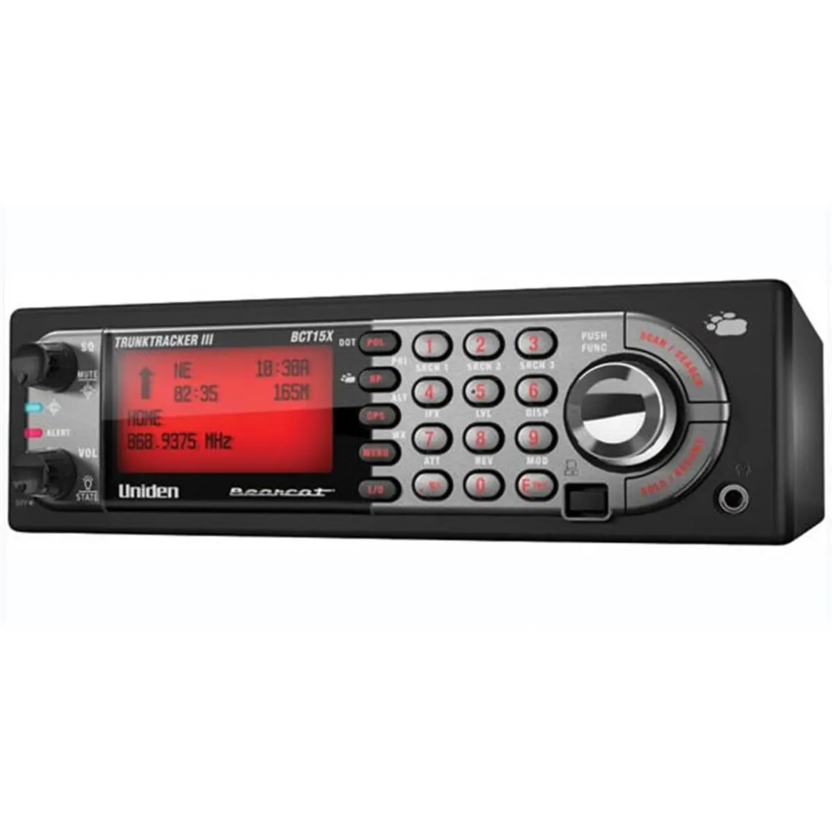 212 MAIN Bearcat Scanner Electronic Gadget - GPS-Enabled, DC-Powered, PC-Compatible Device with Memory Storage, Memory Expand Function, Remote Control, Bracket Mount, Channel Tagging for Public Safety