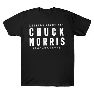 Oversized Chuck-Norris 1940-FOREVER Graphic T-Shirt Streetwear Holiday Wear y2k cotton fashion Streetwear Lover Gift Top Trending