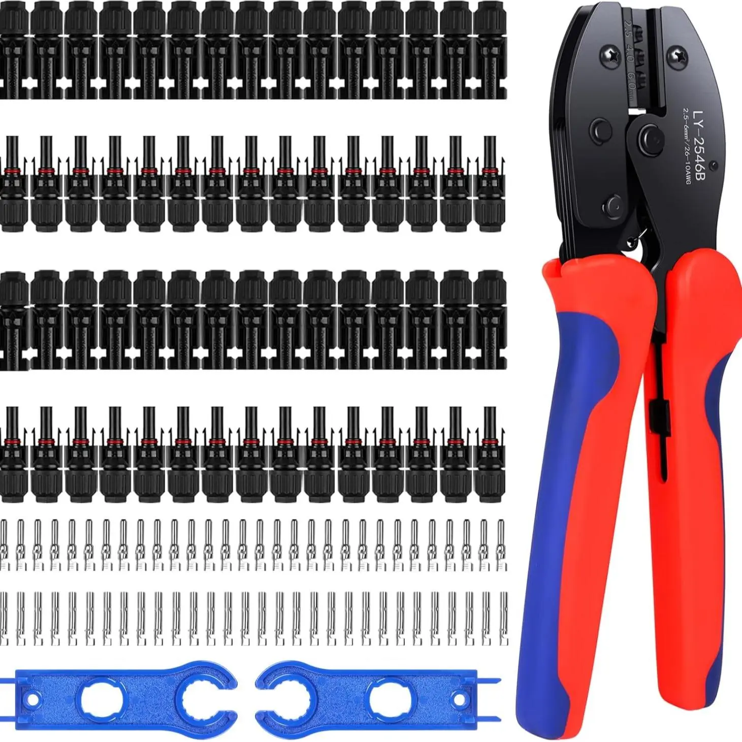 30 pairs with pliers