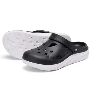 Norwell Mens Orthotic Clogs Garden Shoes Recovery Sport Sandals Arch Support Slip-on Mules Outdoor Beach Slippers Recovery Plantar Fasciitis Orthotic Slides