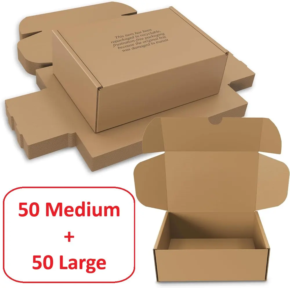 Large + Medium Shoe Box Bundle (50+50)