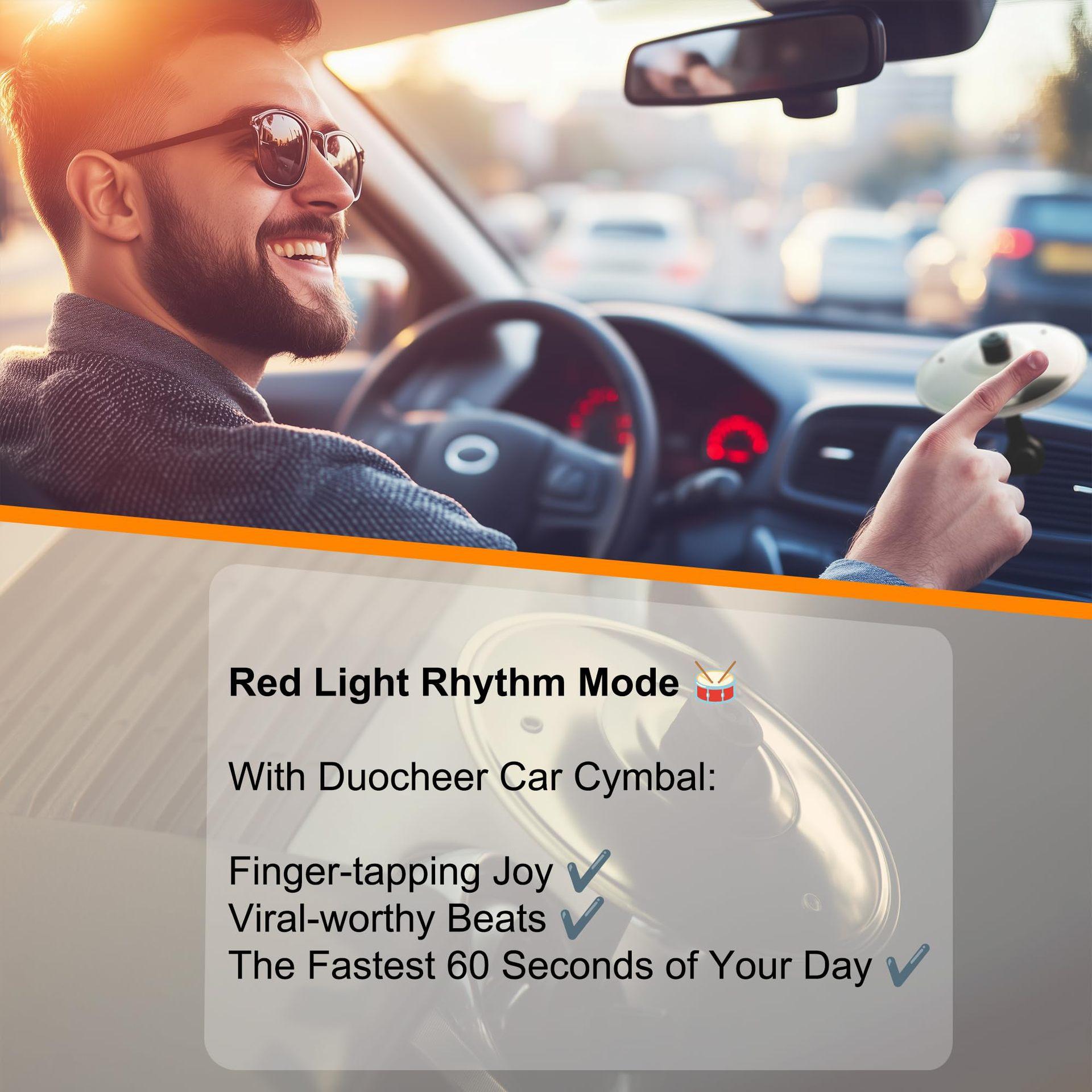 Car Crash Cymbal, Car Crash CymbalAir Vent, Car Symbol Drum CymbalAir Vent, Tlkiaa Easy Clip-On MiniCymbal for Music Lovers, CompactDurable Car Accessory PercussionInstrument Christmas Gift