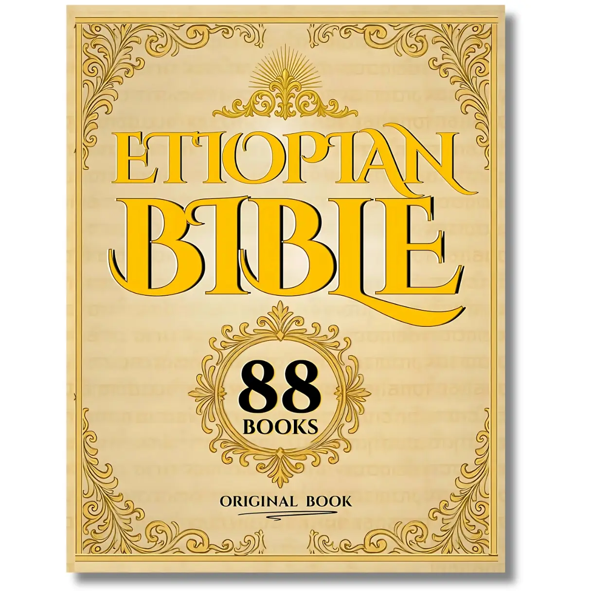 Ethiopian Bible in English Complete 88 Books Large Print: Including The Apocryphal Scriptures study christian book handy size