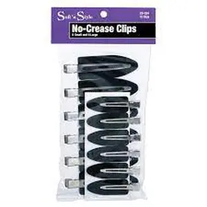 Soft n Style 12 pk. No Crease Clips CD-254