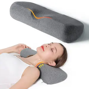 Cervical Neck Pillows for Pain Relief Sleeping, Memory Foam Neck Bolster Pillow for Stiff Pain Relief, Neck Support Pillow Neck Roll Pillow for Bed Pillow