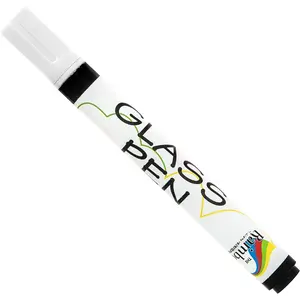 Glass Pen Window Marker: Liquid  Pens for Glass, Whiteboard  with Washable  - Graduation,  Windows, Mirror Pen, Storefront, Wedding, Parade, Party & Holiday (White, Fine Tip)