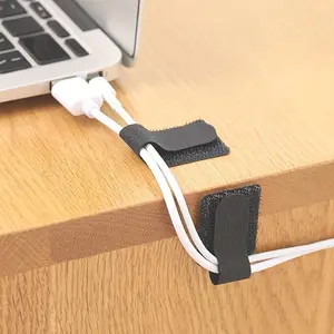 Reusable Tape, Power Cable Self-adhesive Tape, Charging Cable Organizer, Cable Management Tape, Adjustable Cable Group Webbing