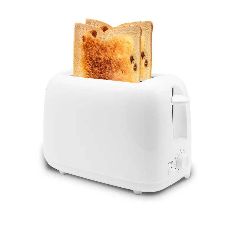 Fully Automatic Mini Toaster - Multi-Function Home Bread & Sandwich Breakfast Maker for Small Family Kitchen, 22x13cm Compact Size, Anti-Scald Heat Resistant Outer Shell, 1-Click Automatic Working Mode, Crumb Collecting Tray, Food-Grade Construction, Anti