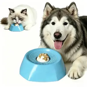 Large Capacity Slow Feeder Bowl for Dogs and Cats, Anti-Choking and Spilling, Pet Intelligence Bowl, Universal Design