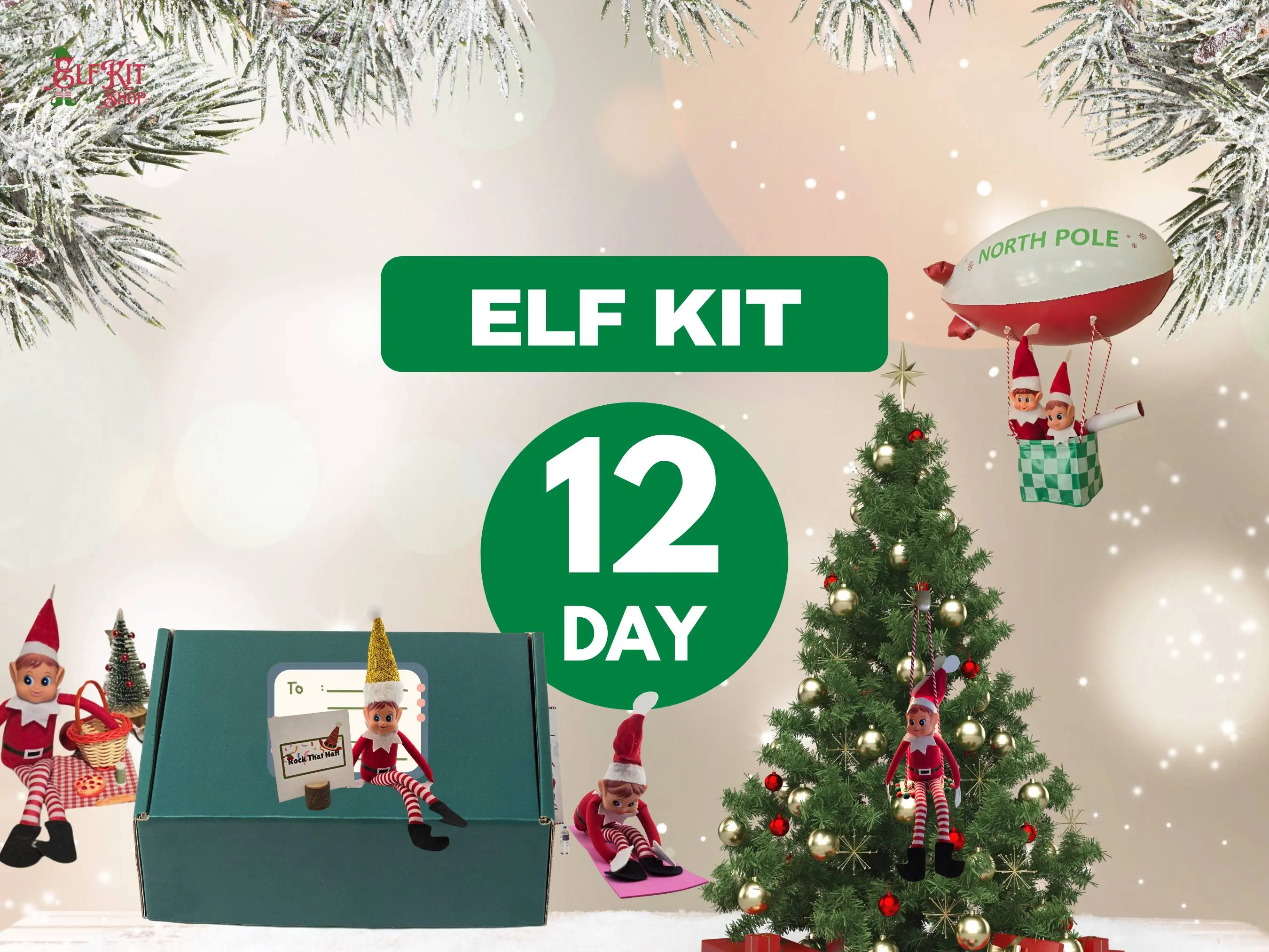 12 Day Elf Kit (Elves Christmas Activity)