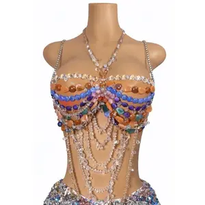 Sequin Baddie Top