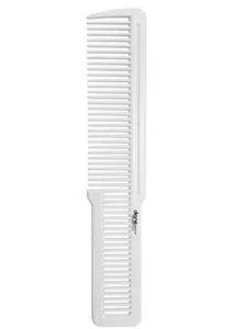 Diane Flat Top Comb White #DBC032