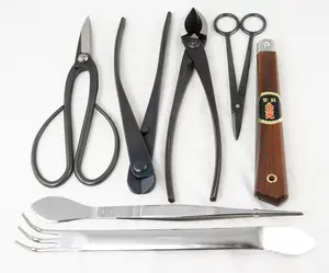 Genuine Japanese Yagimitsu High Quality Professional Bonsai Tool - 7 Pcs Set Kit in Case