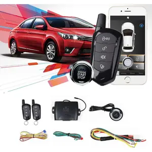 Universal Car Remote Engine Starter Push Engine Start for Car Keyless Entry Lock/Unlock Trunk Release Remote Key or Phone Control Gifts for Man