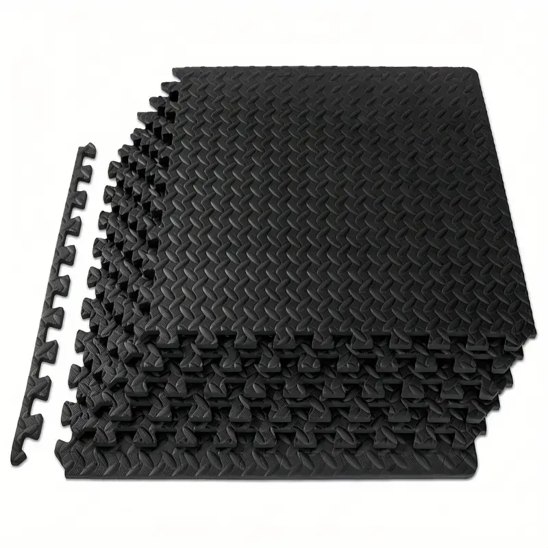 24pcs, Splicable Floor Mat, EVA Foam Fitness Floor Mat, Suitable For Home Gym Exercise And Equipment