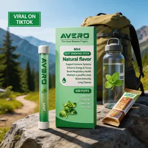 For You Twin-Cap Mint Inhaler Essential Oils Late-Night Study, Long Drives, Meetings Discreet & Reusable (Not a Vape)