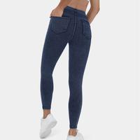 Washed Denim Navy Blue