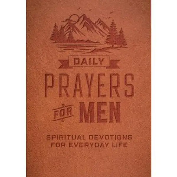 Used Trade Paperback - Daily Prayers for Men: 365 Prayers, 300+ Scripture Verses, Spiritual Devotions for Everyday Life, Relationship & Strength Companion, Collectible, Vegan Leather Accent by Editors of Chartwell Books (English), Collectible - Good