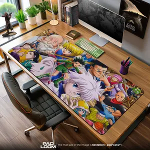 Hunter x Hunter Adventure Crew Mouse Pad, Anime Desk Mat