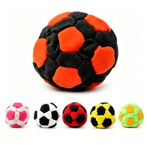 1/6 Pack 2.75 Inch Soft Fleece Hacky Sacks Plush Footbags Y2K Nostalgic Juggling Balls Skill Training Toys for Kids & Adults Outdoor Summer Camp Sports Games Party Favors Coordination Trainer