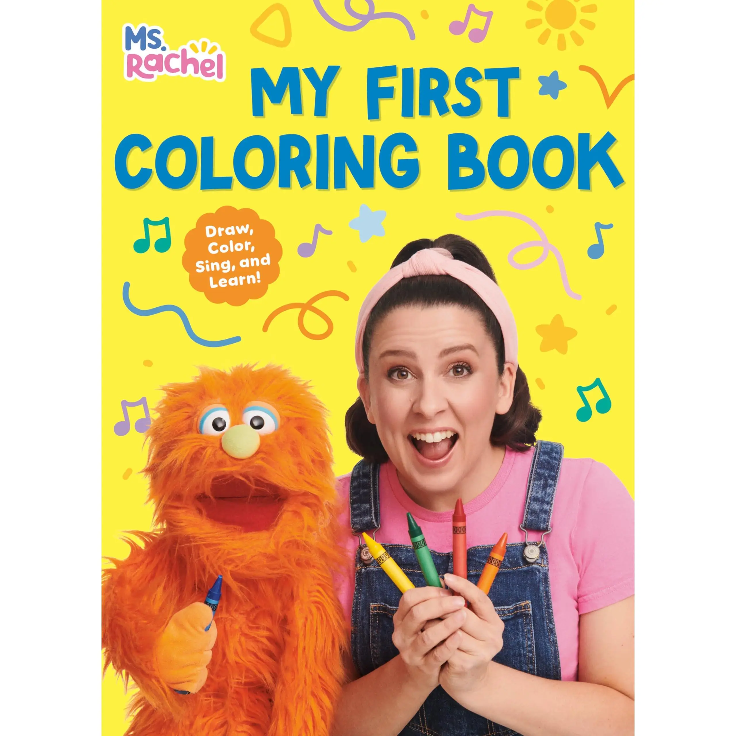 My First Coloring Book (Ms. Rachel) -- MS Rachel - Paperback