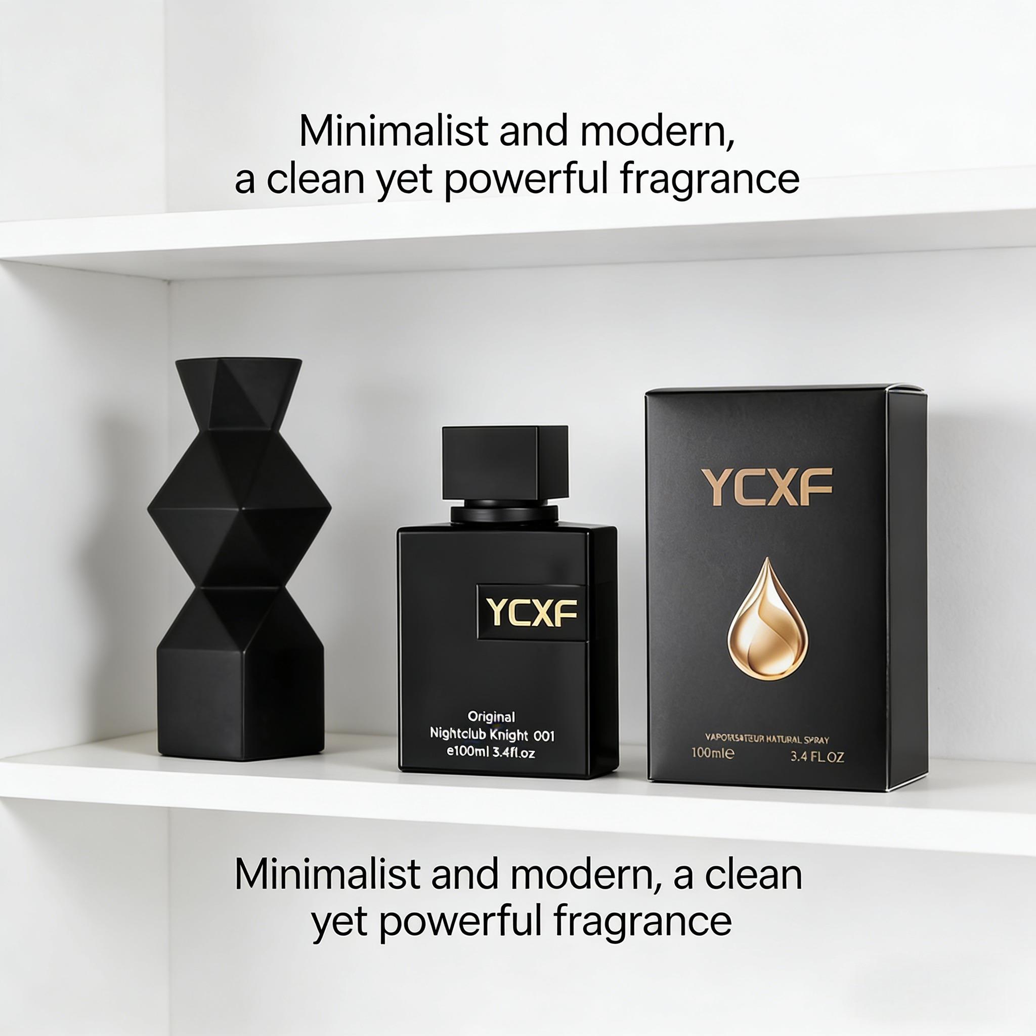 Original Night Club Men's Cavalier Eau De Parfum Spray, 3.6oz. Woody Pineapple. Elegant Bottle Design, Long-lasting Fragrance, Suitable for Various Occasions, Such As Parties, Dates And Office Use, Hair Perfume, Date Night Fragrance