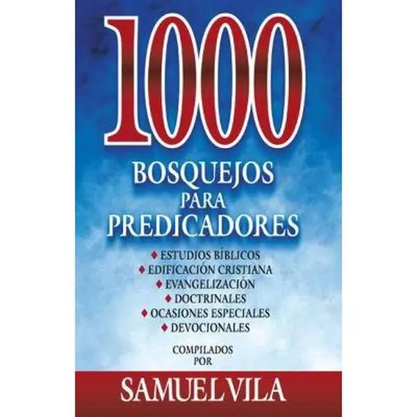 USED Book - 1000 bosquejos para predicadores by Vila/vila (Hardcover) - english