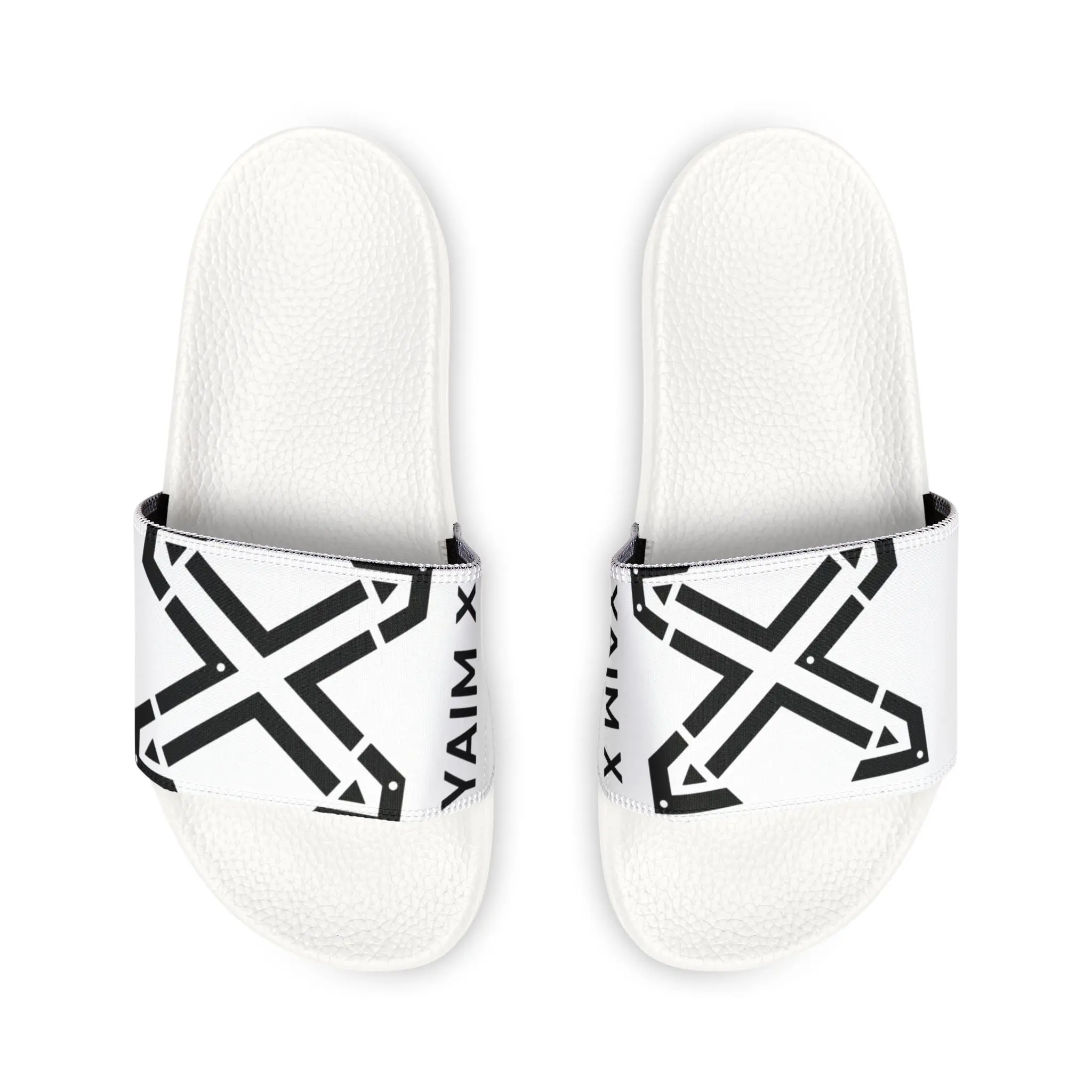 Youth Graphic Slide Sandals — X Logo Removable-Strap Slides