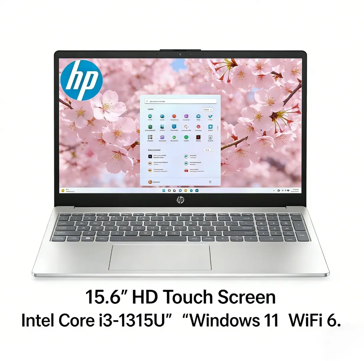 HP 15.6" Touchscreen Business & Student Laptop - Intel i3 1315U(Up to 4.5GHz) • 64GB RAM, 4TB SSD • 15.6" HD Display • Wi-Fi 6 • AI Copilot • Win 11 Pro|Back-To-School Gifts