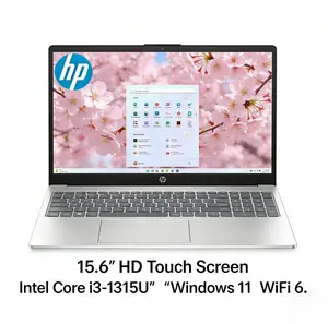 HP 15.6" Touchscreen Business & Student Laptop - Intel i3 1315U(Up to 4.5GHz) • 64GB RAM, 4TB SSD • 15.6" HD Display • Wi-Fi 6 • AI Copilot • Win 11 Pro|Back-To-School Gifts