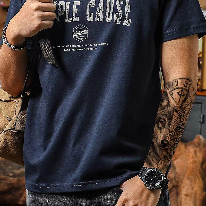 76 Sheets Large Black Temporary Tattoo Stickers - Tribal Wolves, Tigers, Lions, Snakes, Skulls, 12 Fake Tattoo Stickers for Men & Women Arm Designs 76 Sheets Large Black Temporary Tattoo Stickers - Tribal Wolves, Tigers, Lions, Snakes, Skulls, 12 Fake Tattoo Stickers for Men & Women Arm Designs