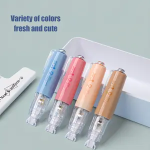 4-Pack Multi-Color Correction Tape, Replaceable Refill, Portable, Large Capacity, High Aesthetic, Student Use, Eraser Pencil