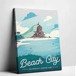 Travel Poster  Bring the magic of Beach City straight to your room