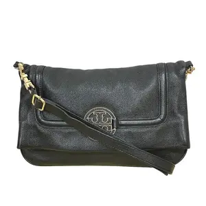Pre-owned Tory Burch Calfskin Shoulder Bags Leather Shoulder Bag