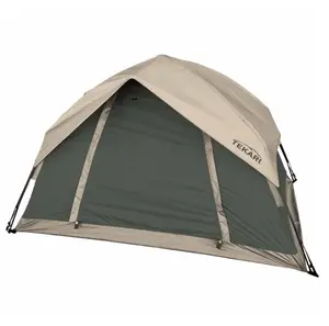 Tekari Pisgah Tent for 2 people, quick set-up, waterproof and windproof, 8.3'x6'x43" with removable canopy, portable family beach tent, easy to set up for travel and backyard, Mother's Day gift idea, essential camping gear, quick pop-up