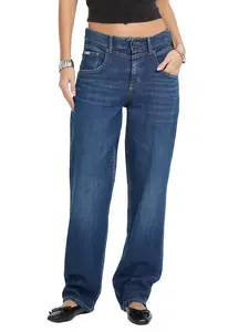 GUESS Jeans Female Boyfriend Front-Yoke Jeans