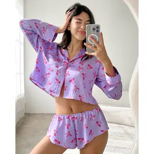 Silky Satin Sleep Shortie