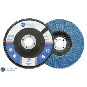 4" x 5/8" T27 Zirconia Flap Disc - 1 Piece