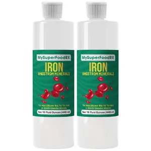 MySuperFoodRX Liquid Angstrom Iron Mineral - 16oz Bottle