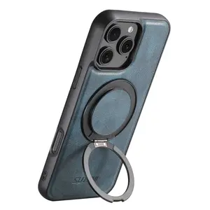 360-Degree Rotating Ring Smartphone Case Protector, Shockproof Phone Protective Cover Protection, Cellphone Accessories Compatible with iPhone 12 13 14 15 16 Pro Max/Pro/Plus, Casing