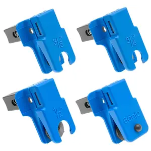 4-pack car brake oil pipe plug car brake oil nozzle oil clamp tool, universal car steel pipe clamp stopper kit, prevent oil leakage auto part